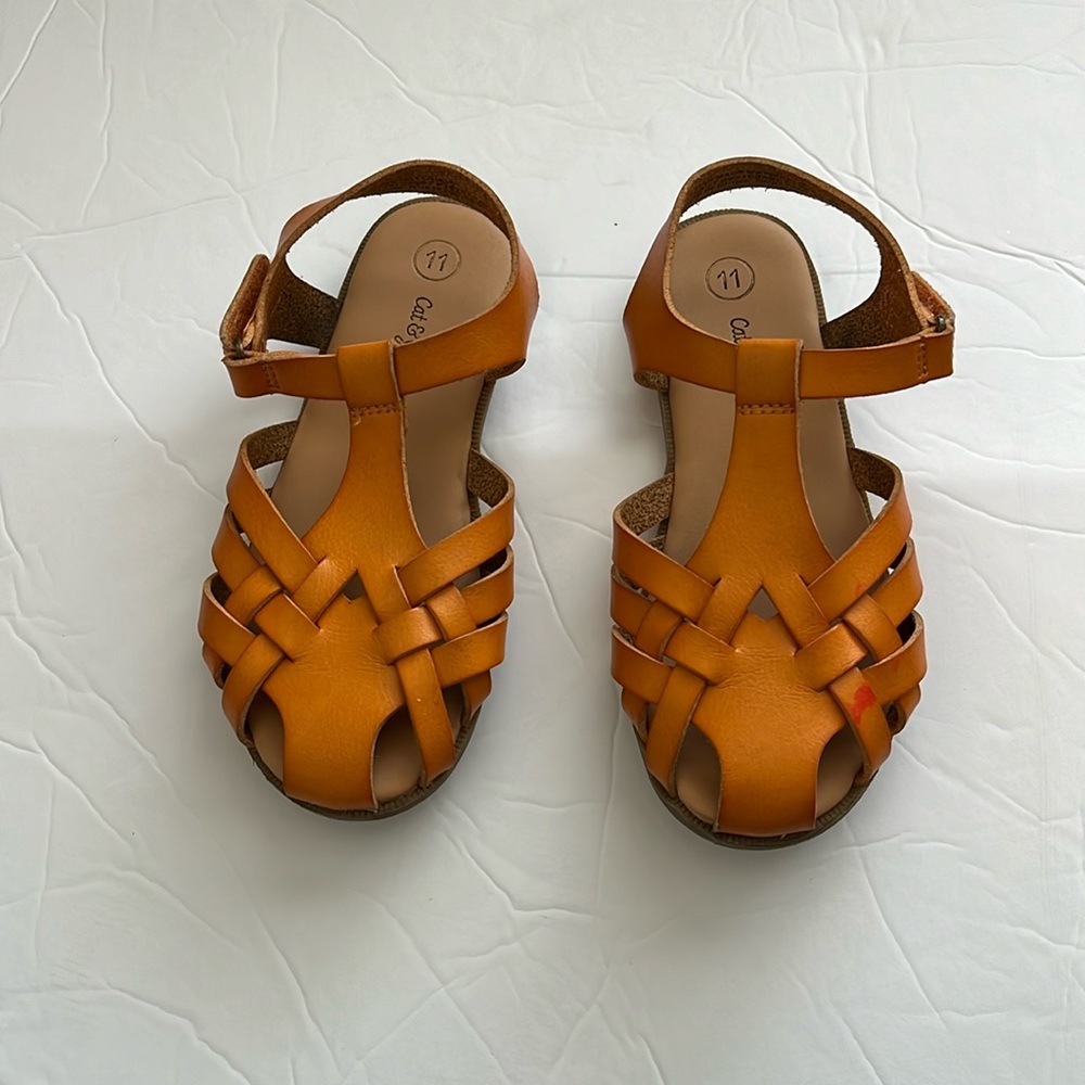 Cat& Jack girls Sandals size 11